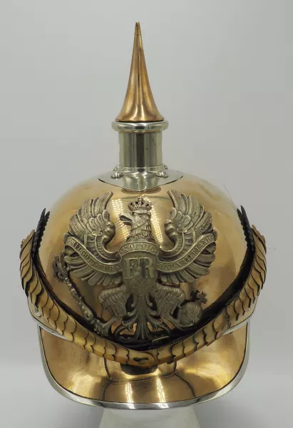 Prussian 6th Kürassier "Einjahriger" - Officer Aspirant Pickelhaube Visuel 1 principal
